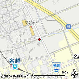 大阪府貝塚市清児464周辺の地図
