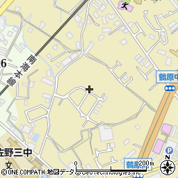 大阪府泉佐野市鶴原1655-9周辺の地図