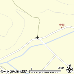 山口県山口市阿東徳佐上大坪1215周辺の地図