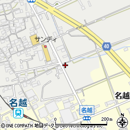 大阪府貝塚市清児463周辺の地図