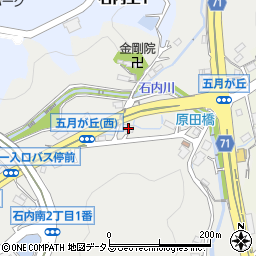 広島県広島市佐伯区五日市町大字石内5909周辺の地図