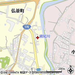 大阪府和泉市仏並町83周辺の地図