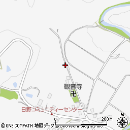 大阪府河内長野市日野1257周辺の地図