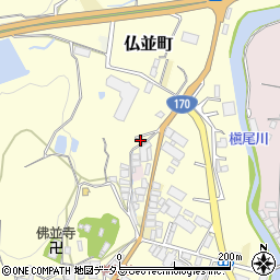 大阪府和泉市仏並町1591周辺の地図