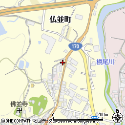 大阪府和泉市仏並町114周辺の地図