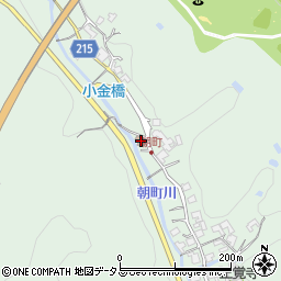 奈良県御所市朝町653周辺の地図