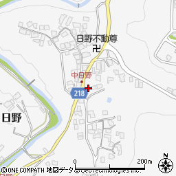 大阪府河内長野市日野396周辺の地図