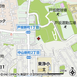広島市立　東浄児童館周辺の地図