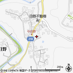 大阪府河内長野市日野395周辺の地図