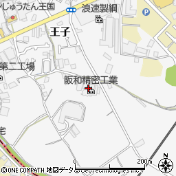 阪和精密工業周辺の地図