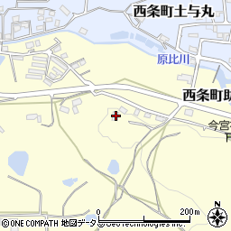 広島県東広島市西条町助実871周辺の地図