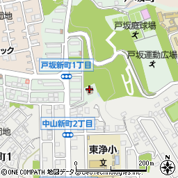 東浄児童館周辺の地図