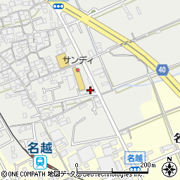 大阪府貝塚市清児493-4周辺の地図