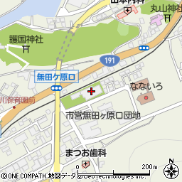 萩念法寺周辺の地図