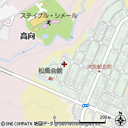 大阪府河内長野市大矢船北町周辺の地図