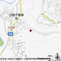 大阪府河内長野市日野371周辺の地図
