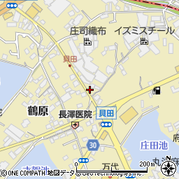 大阪府泉佐野市鶴原1332周辺の地図