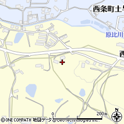 広島県東広島市西条町助実50-1周辺の地図