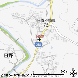 大阪府河内長野市日野412周辺の地図