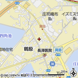 大阪府泉佐野市鶴原1334周辺の地図