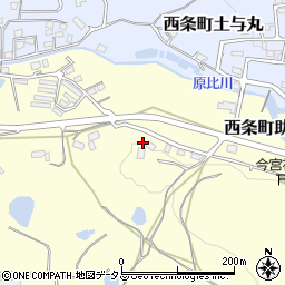 広島県東広島市西条町助実866周辺の地図
