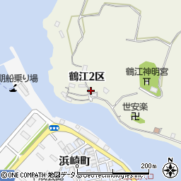 山口県萩市椿東鶴江２区3986-1周辺の地図