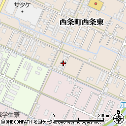 広島県東広島市西条町西条東961周辺の地図
