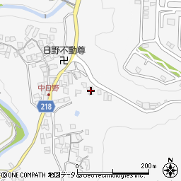 大阪府河内長野市日野377周辺の地図
