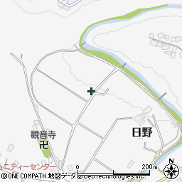 大阪府河内長野市日野1619周辺の地図