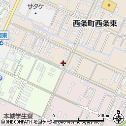 広島県東広島市西条町西条東992周辺の地図