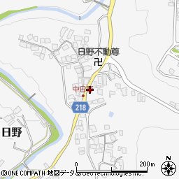 大阪府河内長野市日野416周辺の地図
