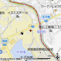 大阪府泉佐野市鶴原1277周辺の地図