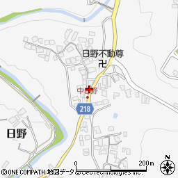大阪府河内長野市日野413周辺の地図