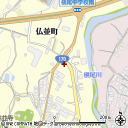 大阪府和泉市仏並町111周辺の地図