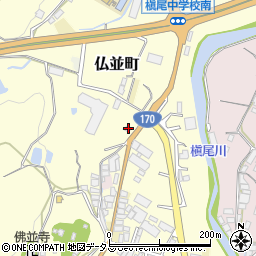 大阪府和泉市仏並町277周辺の地図