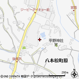 広島県東広島市八本松町原10179周辺の地図