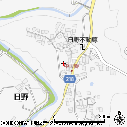 大阪府河内長野市日野406周辺の地図