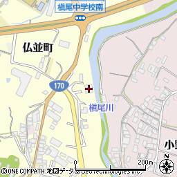 大阪府和泉市仏並町70周辺の地図