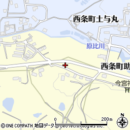 広島県東広島市西条町助実969周辺の地図