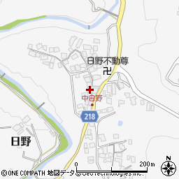 大阪府河内長野市日野411周辺の地図
