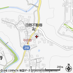 大阪府河内長野市日野388周辺の地図