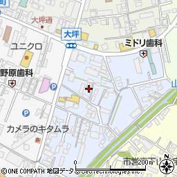 広島県東広島市西条大坪町7-3周辺の地図