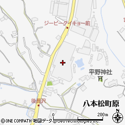 広島県東広島市八本松町原175周辺の地図
