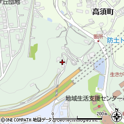 広島県尾道市久保町1204周辺の地図