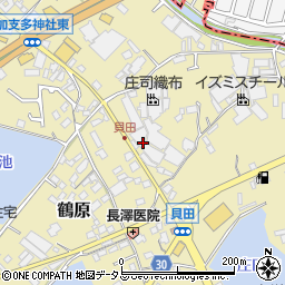 大阪府泉佐野市鶴原1317-6周辺の地図