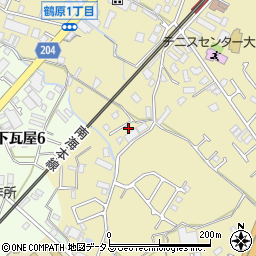 大阪府泉佐野市鶴原2807周辺の地図