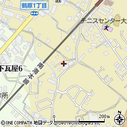 大阪府泉佐野市鶴原2807周辺の地図