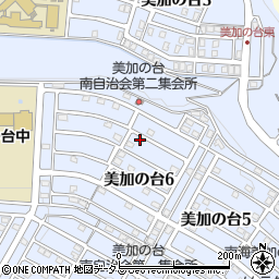 大阪府河内長野市美加の台6丁目20-2周辺の地図