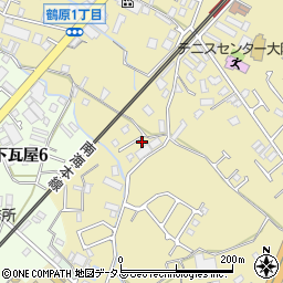 大阪府泉佐野市鶴原2807-7周辺の地図