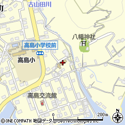 福山市立高島幼稚園周辺の地図